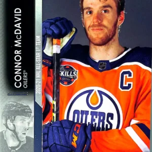 Connor McDavid AS1 2021-22 Upper Deck Extended Series Hockey Base Set #668