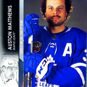 Auston Matthews AS2 2021-22 Upper Deck Extended Series Hockey Base Set #674