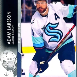 Adam Larsson 2021-22 Upper Deck Extended Series Hockey Base Set #679