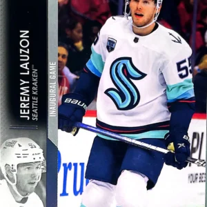 Jeremy Lauzon 2021-22 Upper Deck Extended Series Hockey Base Set #687