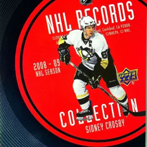 Sidney Crosby 2021-22 Upper Deck Extended Series Hockey Record Collections #RB-19
