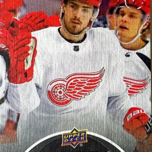 Filip Zadina 2021-22 Upper Deck Series 2 Hockey UD Canvas Black Parallel #C150