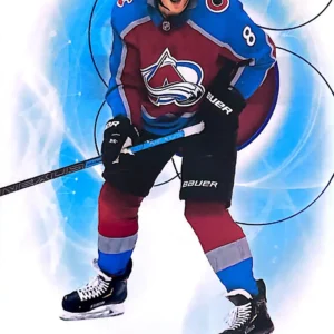 Cale Makar 2020-21 Upper Deck SP Hockey Blue Parallel #2