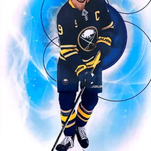Jack Eichel 2020-21 Upper Deck SP Hockey Blue Parallel #91