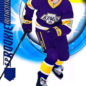 Arthur Kaliyev 2020-21 Upper Deck SP Hockey Blue Parallel - Rookie Authentics #104