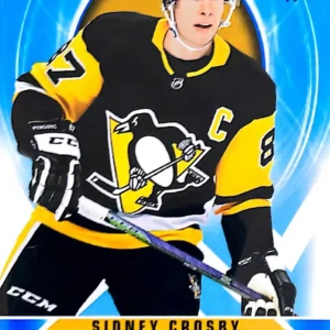 Sidney Crosby 2020-21 Upper Deck SP Hockey Authentic Profiles Blue Parallel #AP9