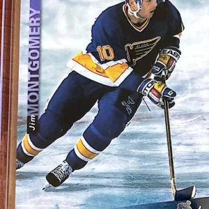 Jim Montgomery 1994-95 Parkhurst Hockey Base Set #198