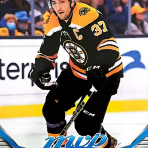 Patrice Bergeron 2022-23 Upper Deck MVP Hockey Base Set #109