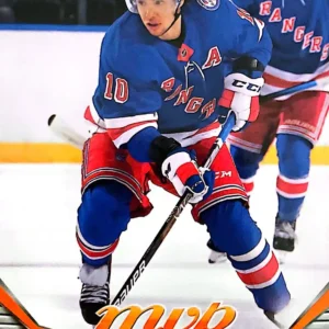 Artemi Panarin 2022-23 Upper Deck MVP Hockey Ice Battles Parallel #10