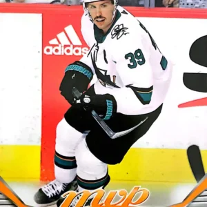 Logan Couture 2022-23 Upper Deck MVP Hockey Ice Battles Parallel #193