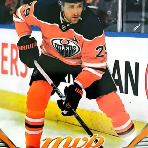 Leon Draisaitl 2022-23 Upper Deck MVP Hockey Ice Battles Parallel - SP's #219