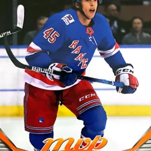 Braden Schneider 2022-23 Upper Deck MVP Hockey Ice Battles Parallel - Rookie SP's #232