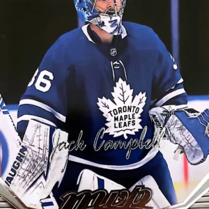 Jack Campbell 2022-23 Upper Deck MVP Hockey Silver Script Parallel #87