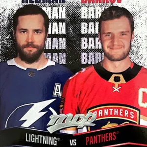 Victor Hedman/Aleksander Barkov 2022-23 Upper Deck MVP Hockey Encounters on Ice #EI-10