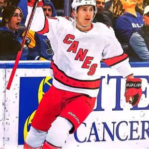 Martin Necas 2022-23 Upper Deck Series 1 Hockey Base Set #35