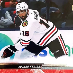 Jujhar Khaira 2022-23 Upper Deck Series 1 Hockey Base Set #39