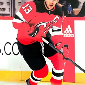 Nico Hischier 2022-23 Upper Deck Series 1 Hockey Base Set #109