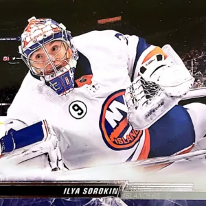 Ilya Sorokin 2022-23 Upper Deck Series 1 Hockey Base Set #118