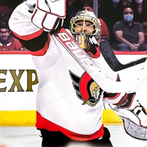 Anton Forsberg 2022-23 Upper Deck Series 1 Hockey Base Set #128