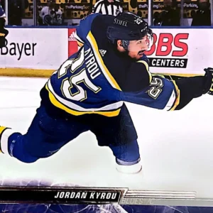 Jordan Kyrou 2022-23 Upper Deck Series 1 Hockey Base Set #159