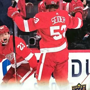 Moritz Seider 2022-23 Upper Deck Series 1 Hockey UD Canvas #C32