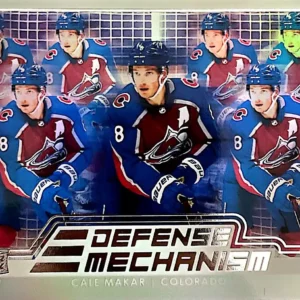 Cale Makar 2022-23 Upper Deck Series 1 Hockey Defense Mechanism #DM-13