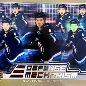 Neal Pionk 2022-23 Upper Deck Series 1 Hockey Defense Mechanism Gold Parallel #DM-17