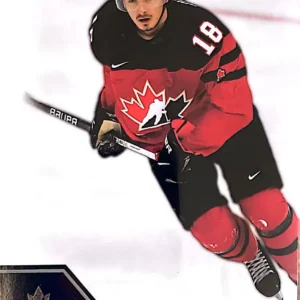 Xavier Bourgault 2022 Upper Deck Team Canada Juniors Hockey Base Set - Men's - U-20 #3
