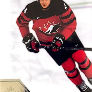 Carson Lambos 2022 Upper Deck Team Canada Juniors Hockey Base Set - Men's - U-20 #14