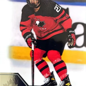 Connor Hvidston 2022 Upper Deck Team Canada Juniors Hockey Base Set - Men's U-18 #28
