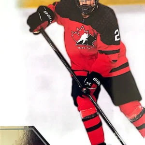 Rieger Lorenz 2022 Upper Deck Team Canada Juniors Hockey Base Set - Men's U-18 #29