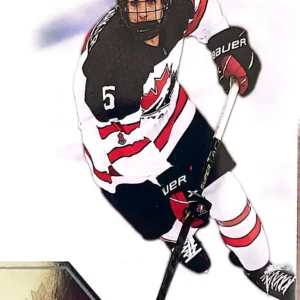 Kalem Parker 2022 Upper Deck Team Canada Juniors Hockey Base Set - Men's U-18 #34