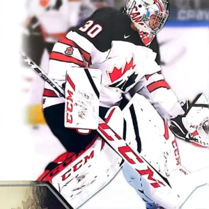 Brett Brochu 2022 Upper Deck Team Canada Juniors Hockey Base Set - Men's U-18 #40