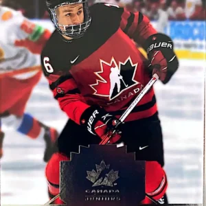 Connor Bedard 2022 Upper Deck Team Canada Juniors Hockey Base Set - Pride of the Program #78