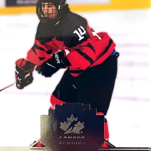 Kocha Delic 2022 Upper Deck Team Canada Juniors Hockey Base Set - Pride of the Program #85