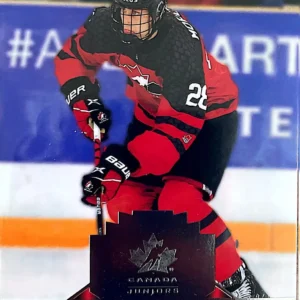 Matthew Morden 2022 Upper Deck Team Canada Juniors Hockey Base Set - Pride of the Program #100