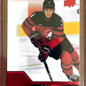 Olen Zellweger 2022 Upper Deck Team Canada Juniors Hockey Red // - Men's U-20 #6