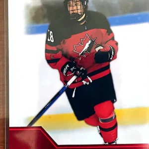 David Goyette 2022 Upper Deck Team Canada Juniors Hockey Red // - Men's U-18 #25