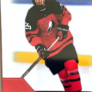 Matthew Wood 2022 Upper Deck Team Canada Juniors Hockey Red // - Men's U-18 #30