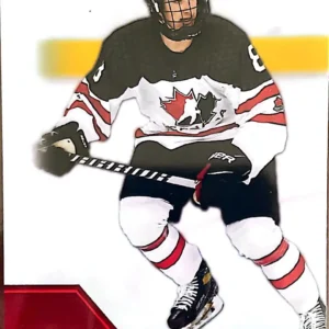 Grayden Siepmann 2022 Upper Deck Team Canada Juniors Hockey Red // - Men's U-18 #35