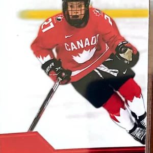 Emma Maltais 2022 Upper Deck Team Canada Juniors Hockey Red // - Women's WC #57