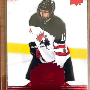 Josh Filmon 2022 Upper Deck Team Canada Juniors Hockey Red // - Pride of the Program #88