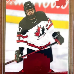 Pano Fimis 2022 Upper Deck Team Canada Juniors Hockey Red // - Pride of the Program #97