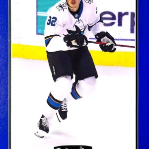 Rudolfs Balcers 2022-23 O-Pee-Chee Hockey Blue Border Parallel #234