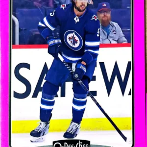 Brenden Dillon 2022-23 O-Pee-Chee Hockey Neon Pink Border Parallel #417 /75