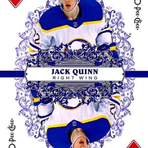 Jack Quinn 2022-23 O-Pee-Chee Hockey Playing Cards #2-DIAMONDS