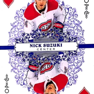 Nick Suzuki 2022-23 O-Pee-Chee Hockey Playing Cards #5-HEARTS