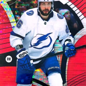 Nikita Kucherov 2021-22 Upper Deck Allure Hockey Red Rainbow Parallel #15