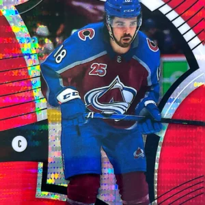 Alex Newhook 2021-22 Upper Deck Allure Hockey Red Rainbow Parallel - Rookies #119