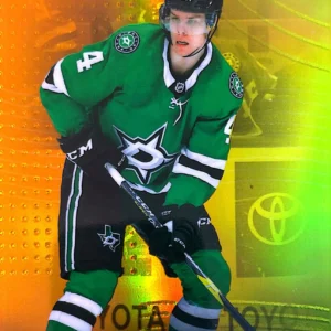 Miro Heiskanen 2021-22 Upper Deck Allure Hockey Rainbow Orange-Yellow Parallel #R-69